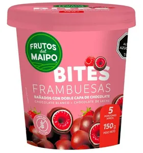 Bombones de Frambuesa Helados Frutos del maipo 150 g