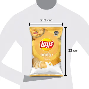 Papas Lays Ondas Queso X 140 Gr
