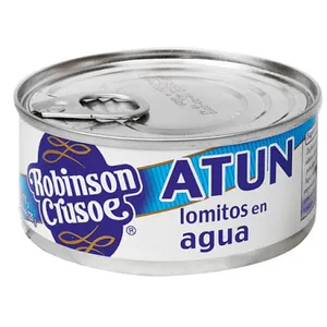 Atún lomo al agua R. Crusoe, 170 gr