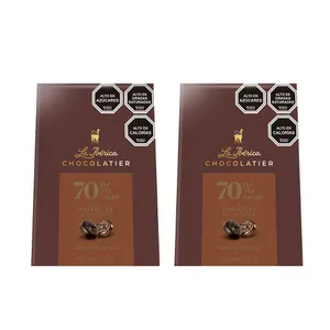 Pastillas de Chocolate 70% cacao x 150g 2 und