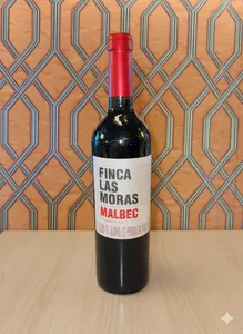 Botella de Vino Tinto Finca Las Moras