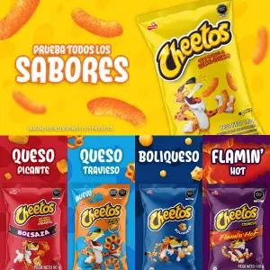 Cheetos Mega Queso x 180 g