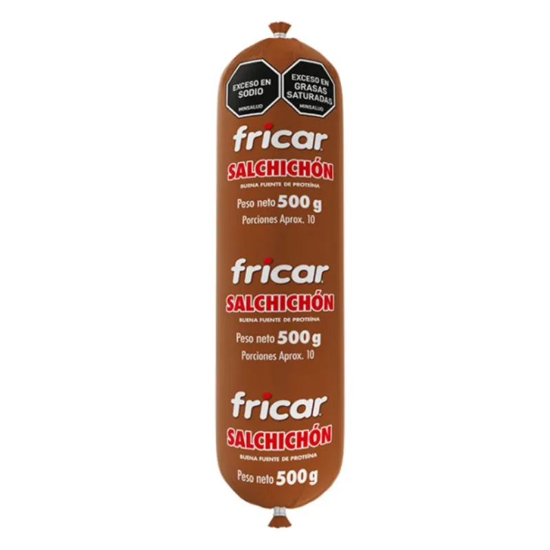 SALCHICHON FRICAR X 500 GRS