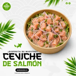 Ceviche de salmón