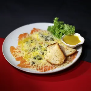 Carpaccio Curado de Salmón