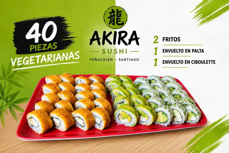 Akira promo vegetariana
