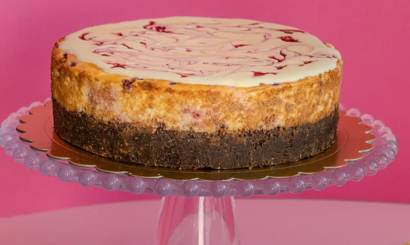Trozo torta Cheesecake brownie keto Trozo torta Cheesecake brownie keto