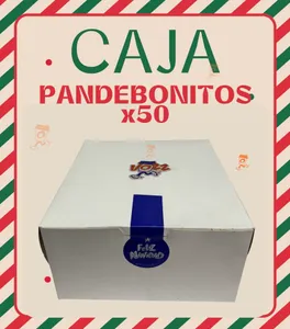 Caja pan de bonos x50