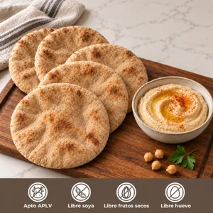 Pan Pita Integral 5u