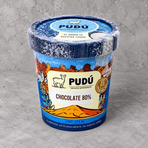 Helado Pudu Chocolate