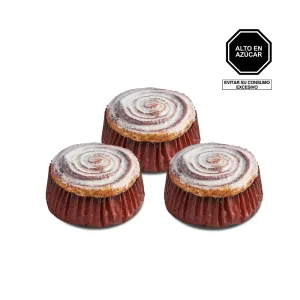 Pack (3 Cinnamon Roll)