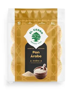 Pan Árabe Andino Con Quinua x10 und