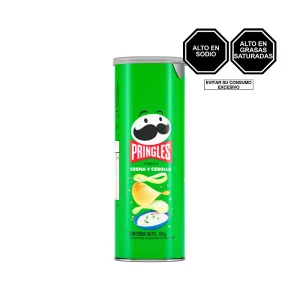 Papas Pringles Sour&Cream Onion X 109 Gr