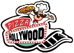 Logo de Pizza Hollywood
