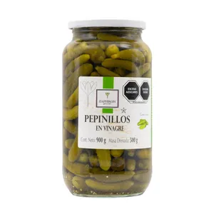 Pepinillos En Vinagre ZAPHRON 900g