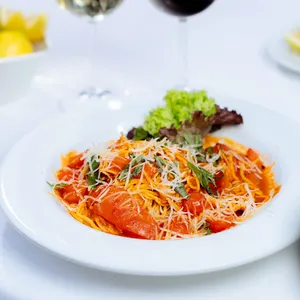 Linguini casero