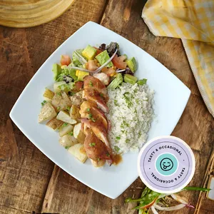 Chick and bacon rice