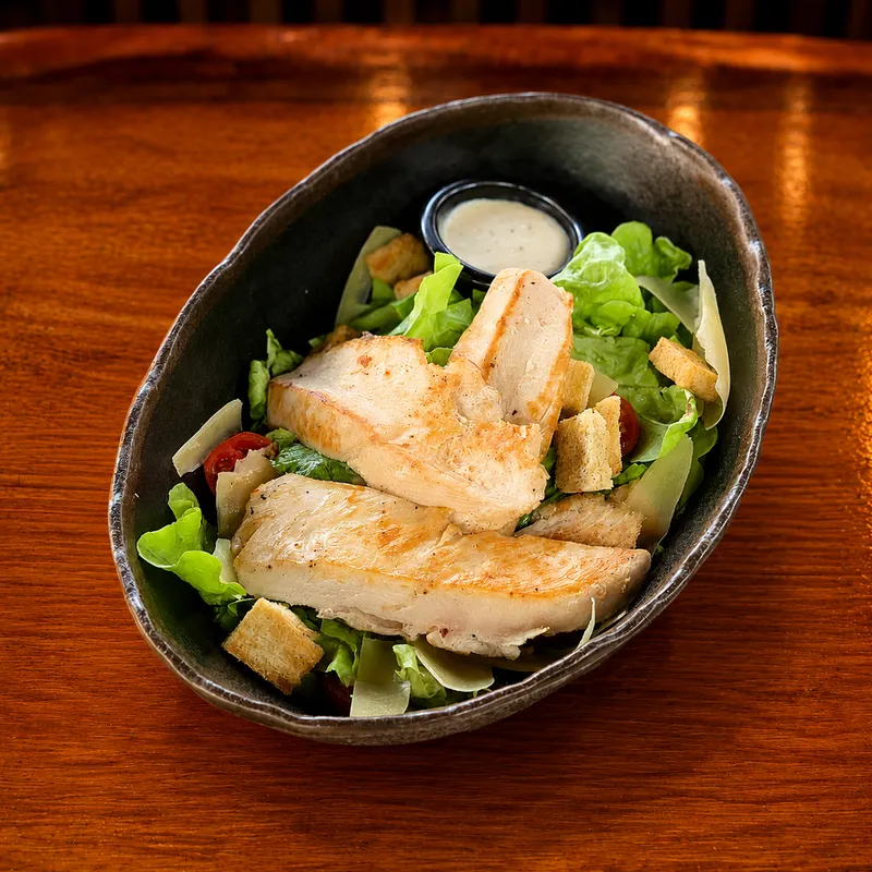 Ensalada Cesar con pollo