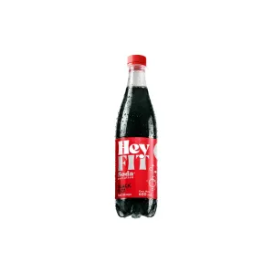 Bebida Hey Fit Black Fizz Botella x 600 ml