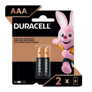 PILA DURACELL AAA BLISTER X 2 UNS