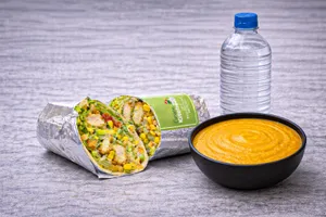 Wrap a Eleccion + Agua Mineral + Crema