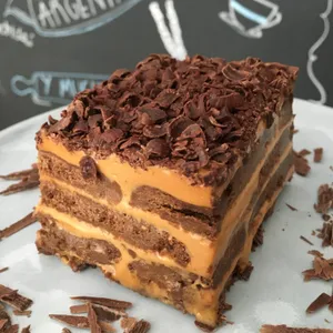 Porción chocotorta