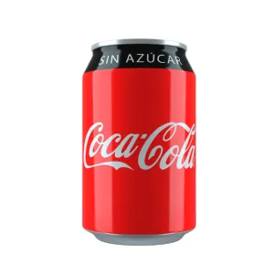 Coca cola sin azucar 350ml (lata) empleados