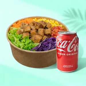 Arma tu bowl + bebida 350ml