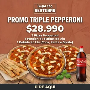 Triple pepperoni