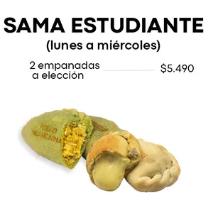 Menú Estudiante (lun-mie)