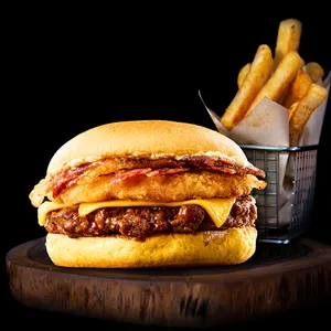 Texas Burger + Papas