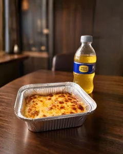 LASAÑA + BEBIDA (250gr/300ml)