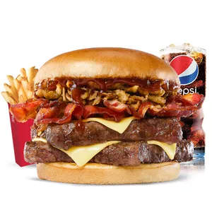 COMBO CRISPY BBQ BACON DOBLE