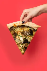 Slice Pizza Mushroom