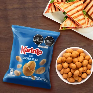 Maní Karinto Crocante Sal x 100 g