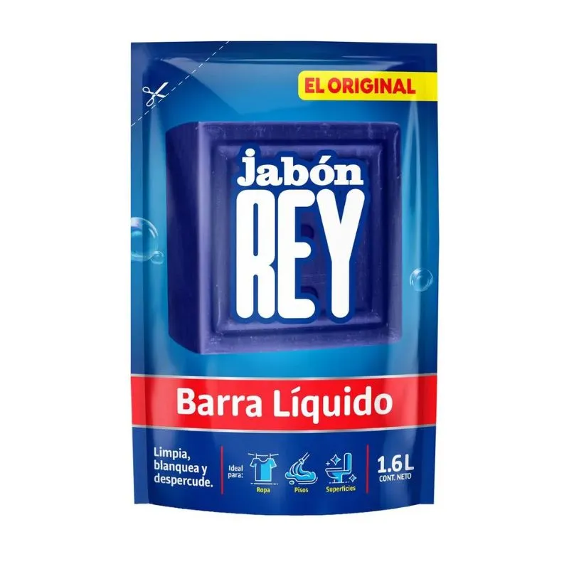 JABON BARRA LIQUIDO REY ORIGINAL 1600ML DOYPACK JABON BARRA LIQUIDO REY ORIGINAL 1600ML DOYPACK