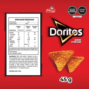Doritos Queso Atrevido x 45 g