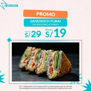 PROMO SANDWICH FURAI