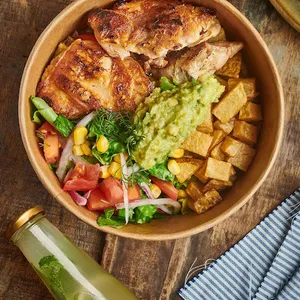 Combo Pollo Tostado y Guacamole