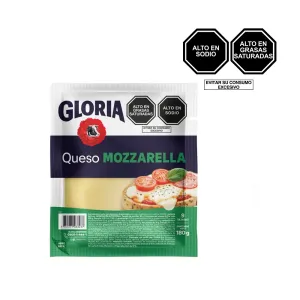 Queso Gloria Mozzarella Tajadas X 180 Gr