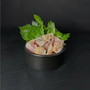 Topping de Ceviche Mixto (Salmón, atún y camarón)