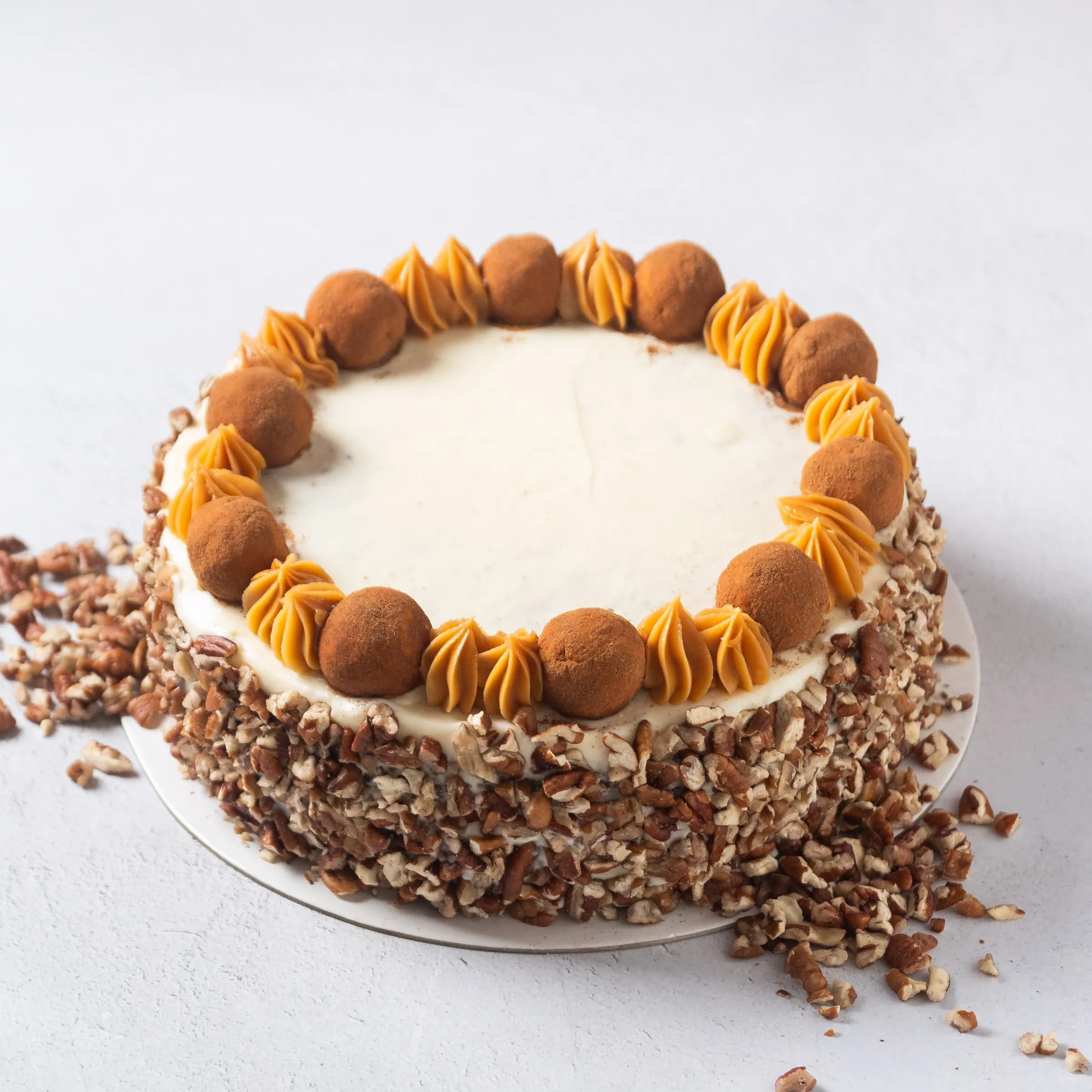 Torta de zanahoria grande La Baguette 50 años entregando lo mejor