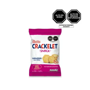 Galleta Crackelet Snack Jamón x 150 g