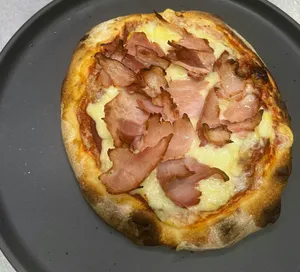 PARA LOS PEQUES "PIZZA JAMON Y QUESO"