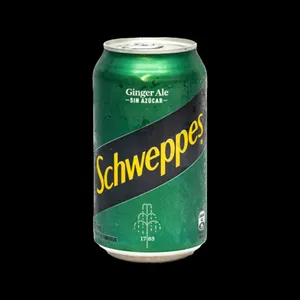 Bebida Schweppes Ginger Ale Zero 350cc