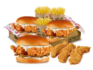 Trio Box Sandwich Mega Descuento