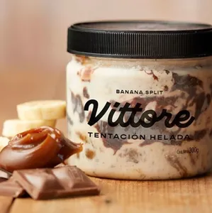 helado vittore banana split