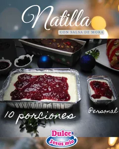 Natilla porción Personal