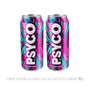 Pack (2 Rtd Psyco Berry Crush x 473 Ml)