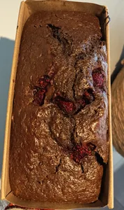 Queque chocolate frambuesa
